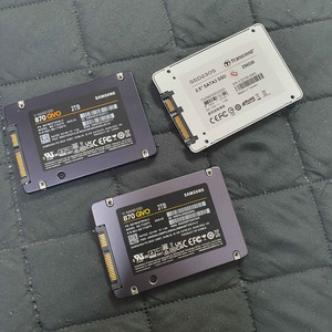 ssd 2tb 2장, 250gb 1장 팔아요 이미지