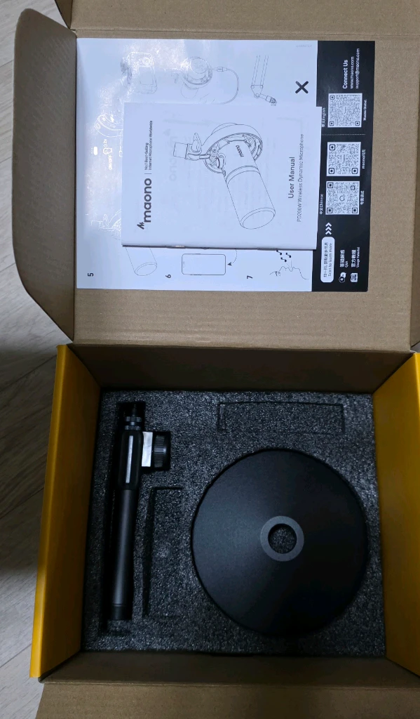 마오노 PD200W 유무선 다이나믹 마이크 이미지