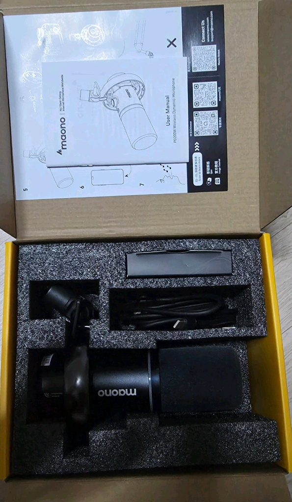 마오노 PD200W 유무선 다이나믹 마이크 이미지