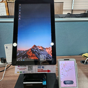 토스+15인치 키오스크 윈도우 이미지