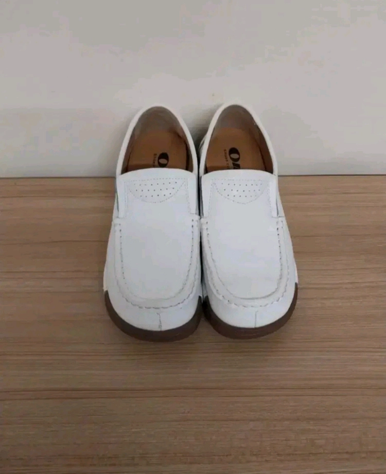 여성 올리 소가죽 키높이 컴포트화, 슬립온 (240) 이미지