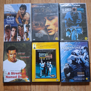 DVD알랑드롱.말론 브란도.영화.6장일괄.상태 좋아요 이미지