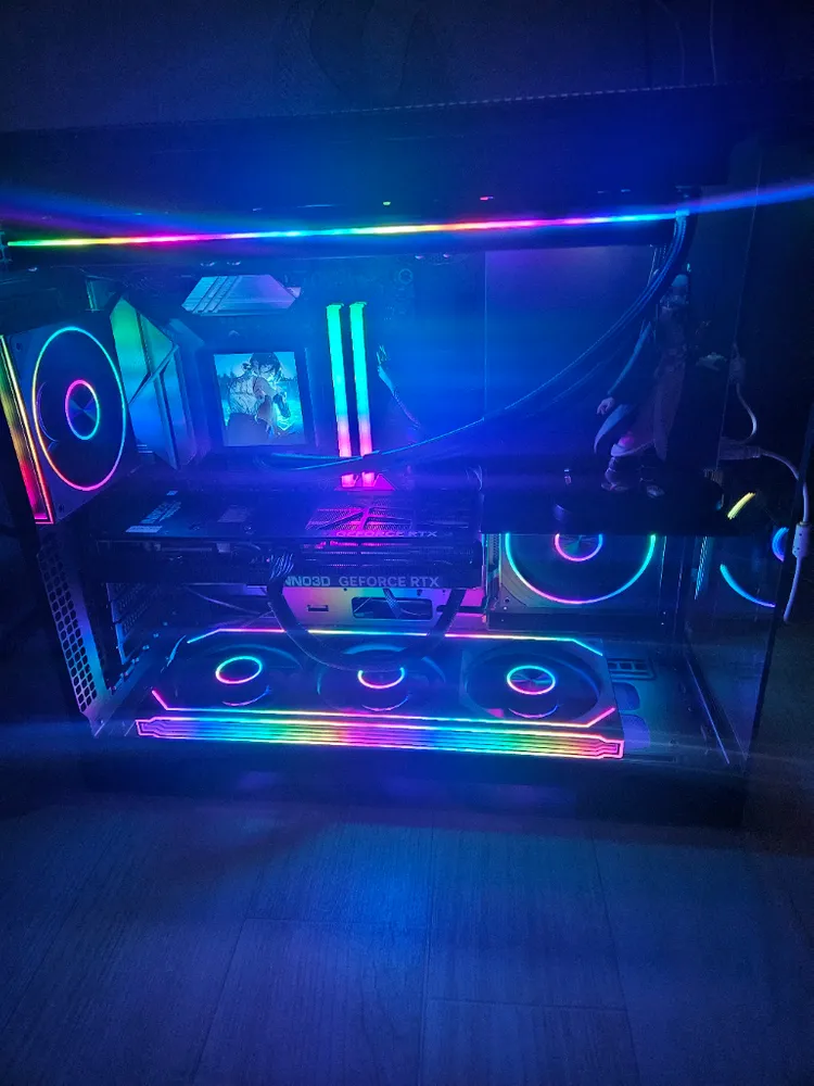 9800x3d, rtx5080 본체 이미지
