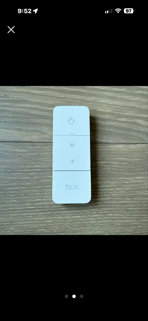 필립스 휴(Philips Hue) 스마트조명 무선 디머 스위치 이미지