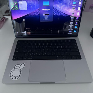 맥북 프로 m4 실버 14인치 48gb 512gb 이미지