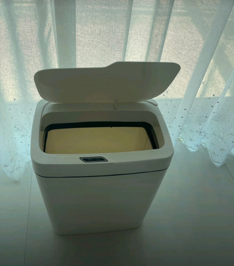 [1+1이벤트]스마트 자동 센서 휴지통 냄새차단 화장실 이미지