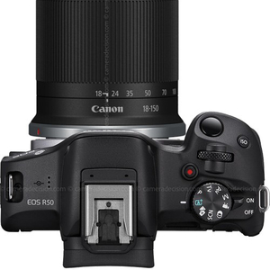 캐논 eos r50 미러리스 카메라,18-150 렌즈,스몰리그 케이지,리모컨 이미지