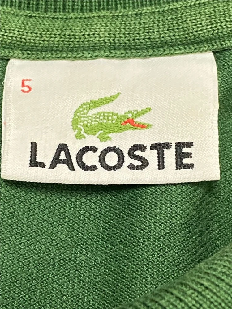 남성 라코스테 5사이즈 다크그린 PK 카라 폴로 반팔 셔츠 Lacoste 이미지