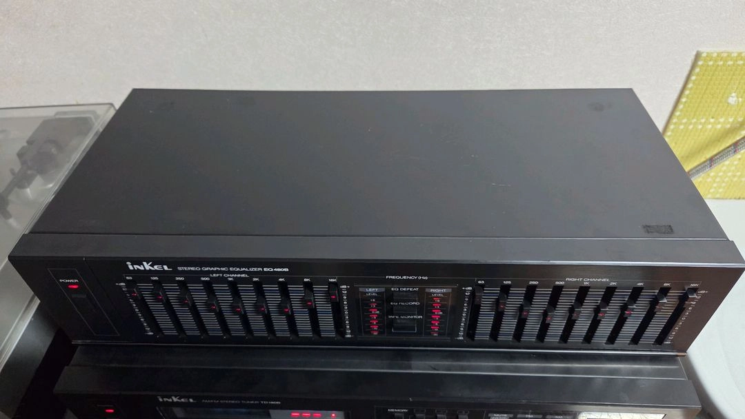 인켈 아나로그 음향조절기기 EQ 480B 이미지