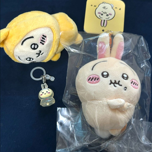 치이카와 우사기 흥칫뿡 마스코트+메지루시2+누워있는 마스코트 이미지