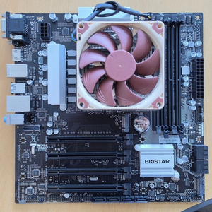 i3-14100F + B760MXC PRO 2.0 메인보드 + 녹투아 쿨러 이미지