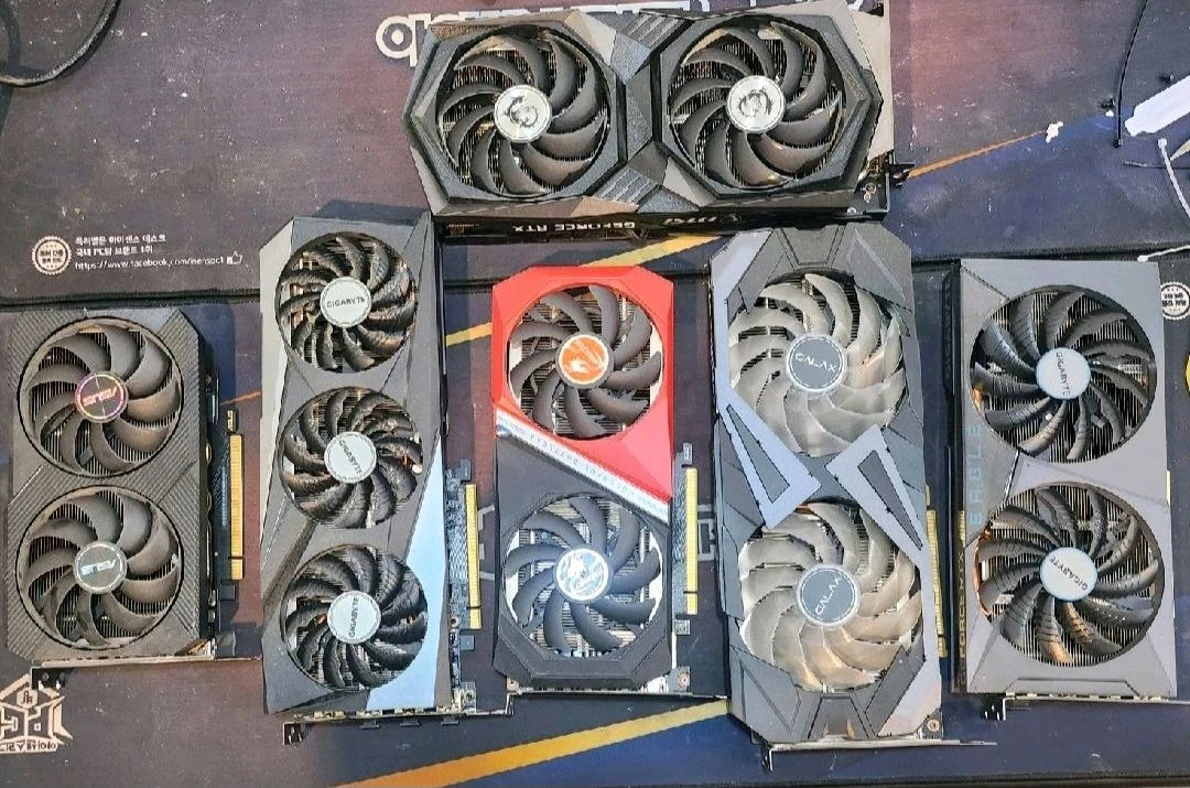 기가 갤럭시 MSI 컬러플 RTX3060 12G 그래픽카드 싸게 팝니다 - 안심되는 중고거래
