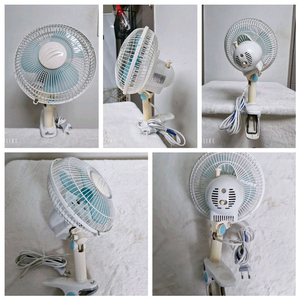 클립형 선풍기 회전+각도 조절 가능 이미지