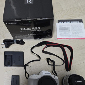 캐논 EOS R50 18-45 White 정품 이미지