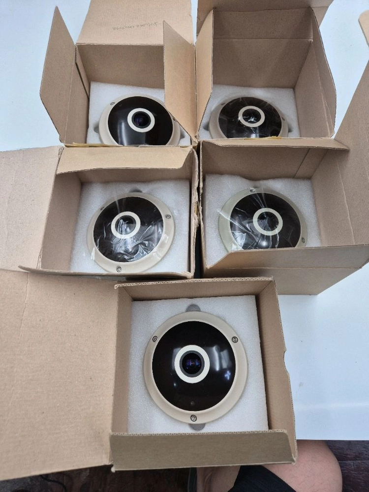 360도 어안 IP카메라 5대 일괄 박스포함 RJ45 CCTV 이미지