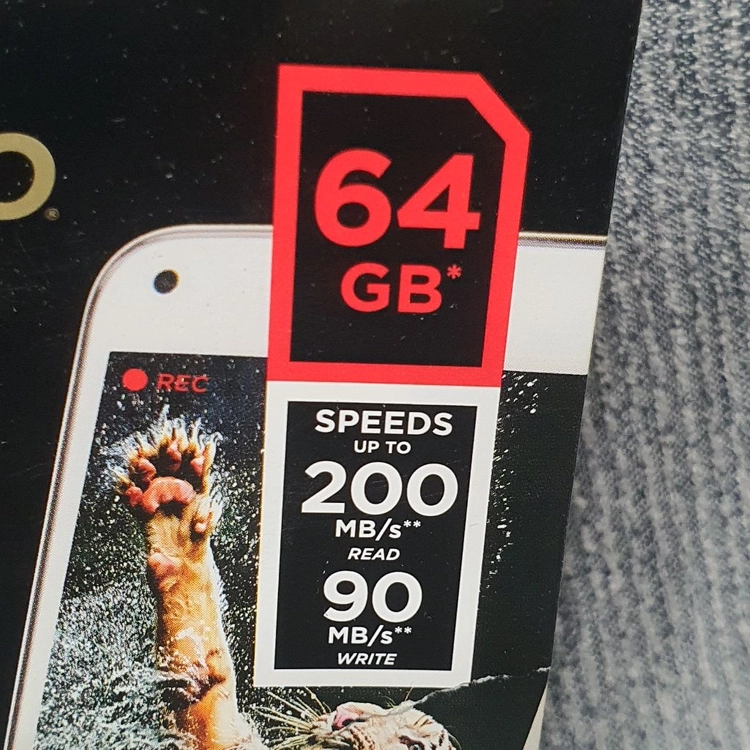 샌디스크 익스트림 프로 64GB 마이크로 SD카드 + 어댑터 이미지