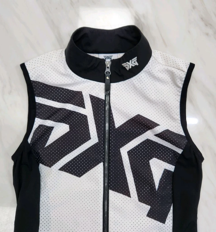 [파격가 여성용] PXG 피엑스지 기능성 스윙 메쉬 조끼 베스트 S 어뉴 지포어 타이틀리스트 제이린드버그 말본 왁 이미지
