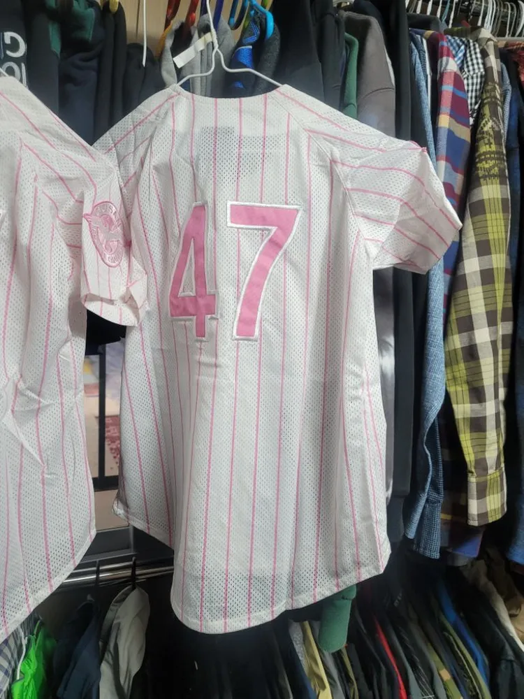 롯데유니폼 키즈핑크 7세 이미지