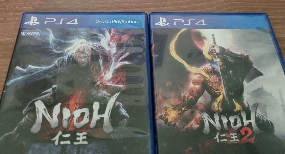 PS4 인왕 RPG 게임 2종 세트, 리마스터로 ps5 무료 업그레이드 가능 이미지