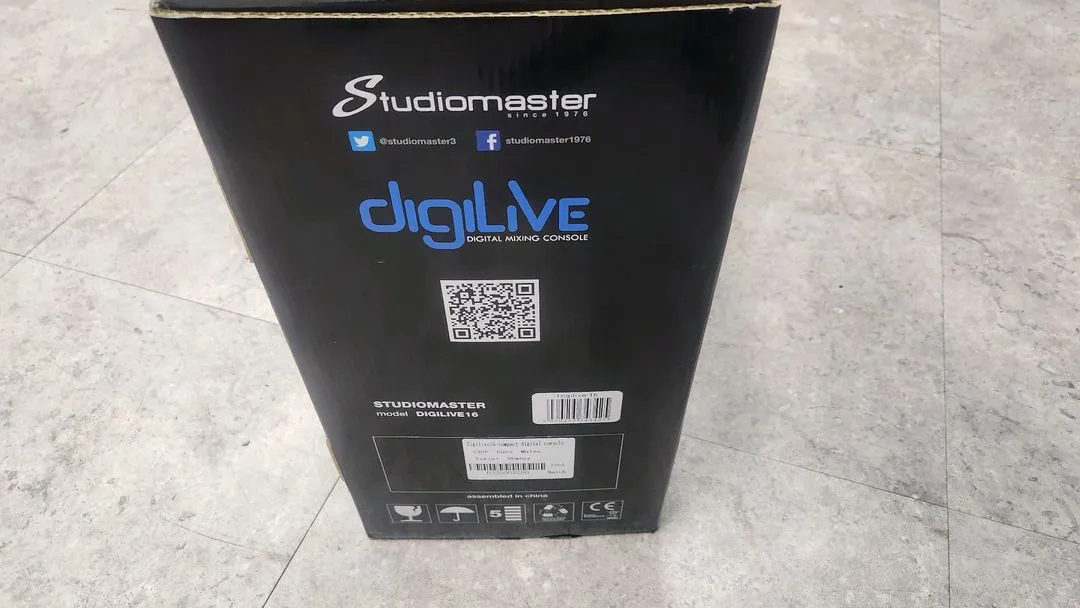 스튜디오마스터 DIGILIVE16 디지털믹서 판매 이미지