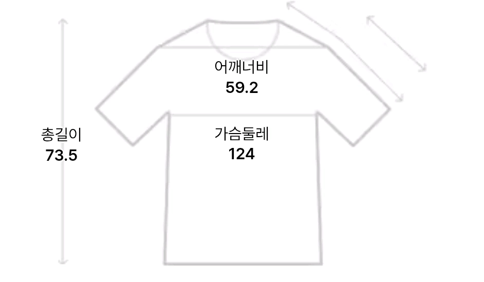 알레그리 블랙 세미오버 카라티 L(105) 새제품 이미지