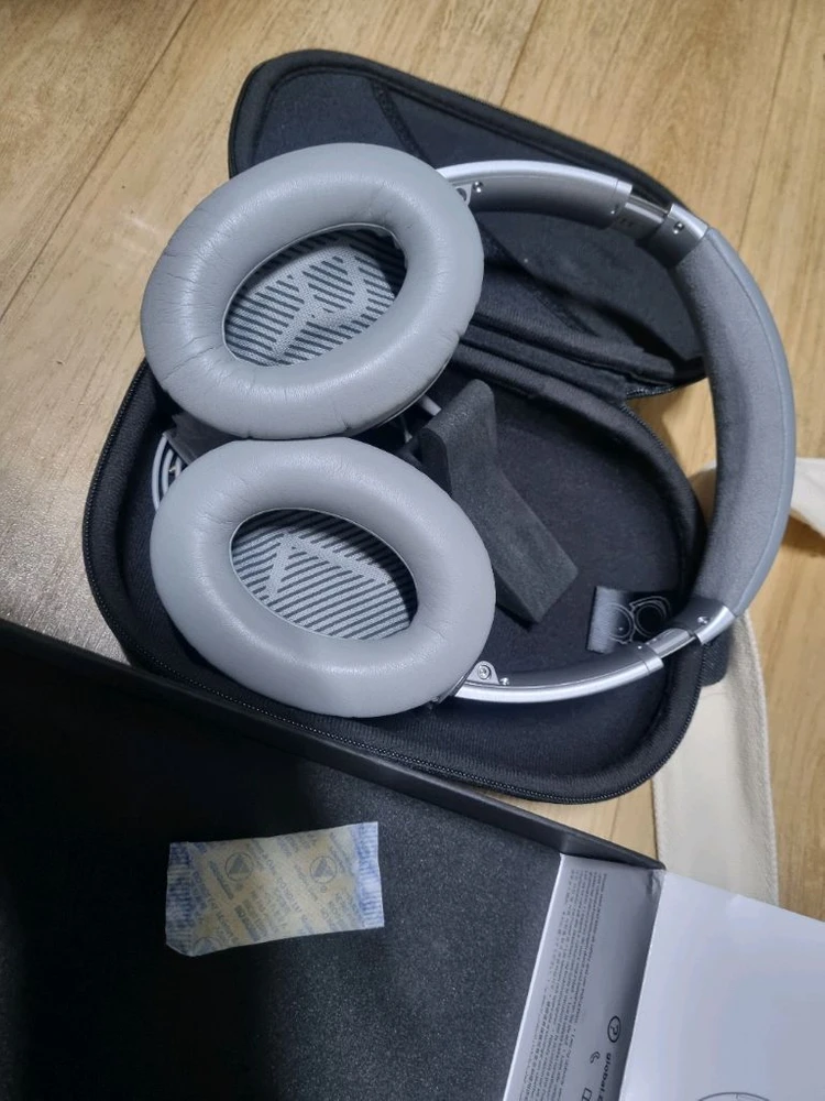 보스 qc35 2세대 실버(배터리 이어패드 교체완) 이미지