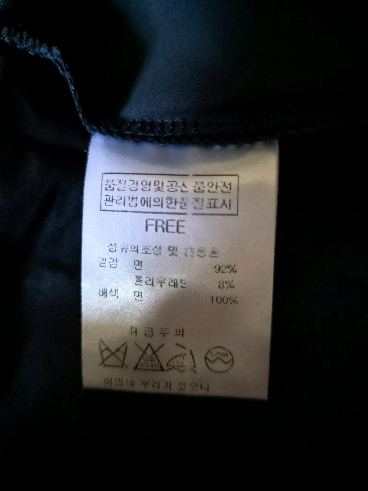 (새상품)짙은남색 원피스(프리사이즈) 이미지