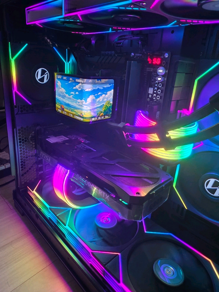 i9-14900K Z790 APEX 5080 리안리 최고급본체 팝니다 이미지