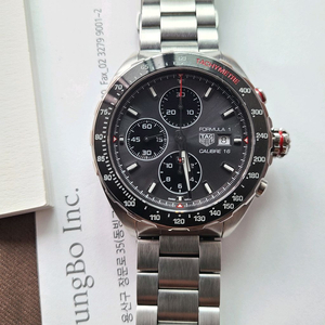 태그호이어 포뮬러1 칼리버16 크로노그래프 오토매틱 44mm 이미지