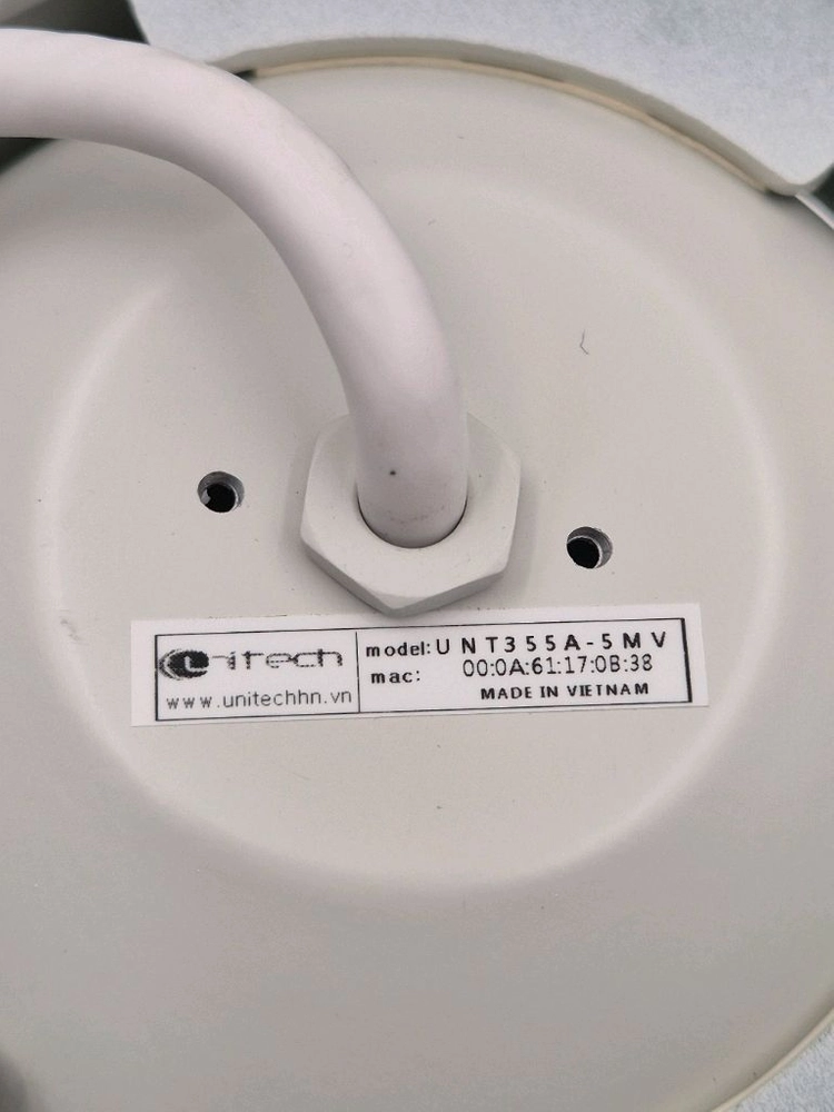UNITECH UNT355A-5MV 5MP IP 네트워크 돔카메라 박스포함 이미지