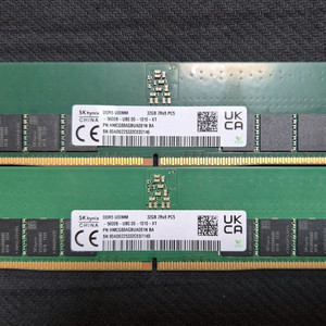 하이닉스 DDR5 A다이 64GB 32GB 2장 5600MHz 이미지