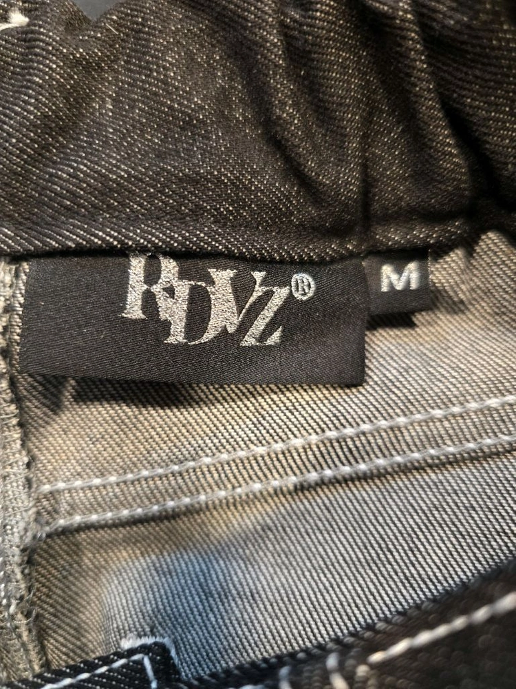 새상품) RDVZ 데님 스티치 카고 롱 스커트 M(27~28) 이미지