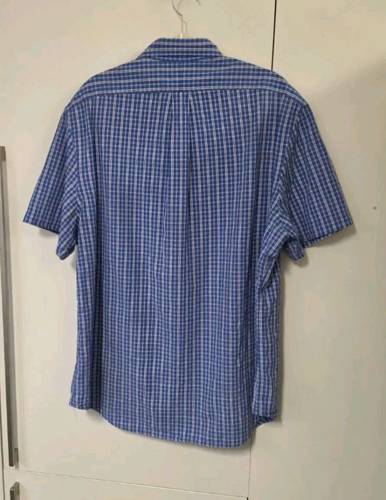 폴로랄프로렌 체크 반팔 셔츠 XL 이미지