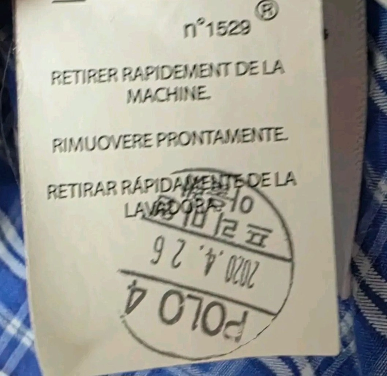 폴로랄프로렌 체크 반팔 셔츠 XL 이미지