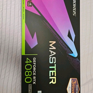 AORUS RTX 4080 SUPER MASTER 그래픽카드 판매 이미지