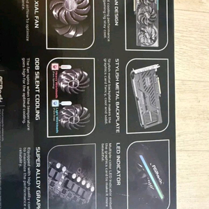 ASRoCk 라데온 RX9070XT 챌린저 16GB 미개봉 제품 이미지