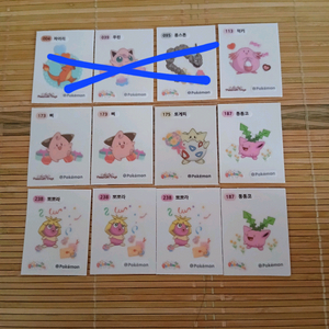 포켓몬띠부씰 1개 선택 러블리 띠부씰 이미지