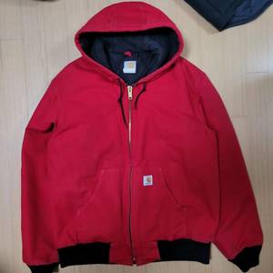 칼하트 덕 액티브 j140 자켓 red 이미지