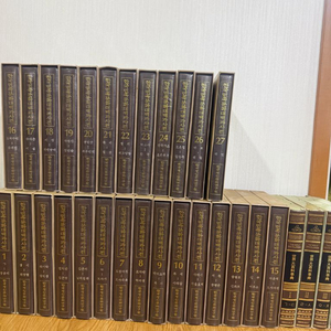 한국민족문화대백과사전 전집 (1~27권) 이미지