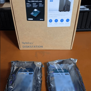 시놀로지 DS224+ 시놀로지 정품 HDD 8TB[as28년까지] 이미지