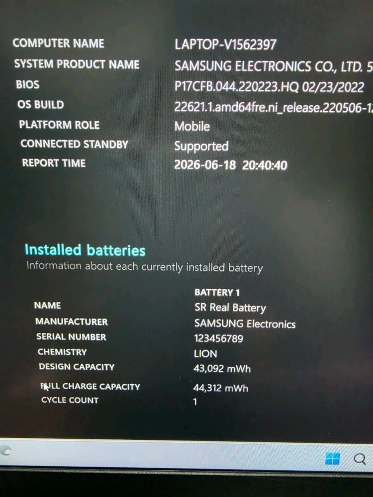(단순개봉 새상품) 삼성 노트북 인텔 i5 8GB RAM 이미지