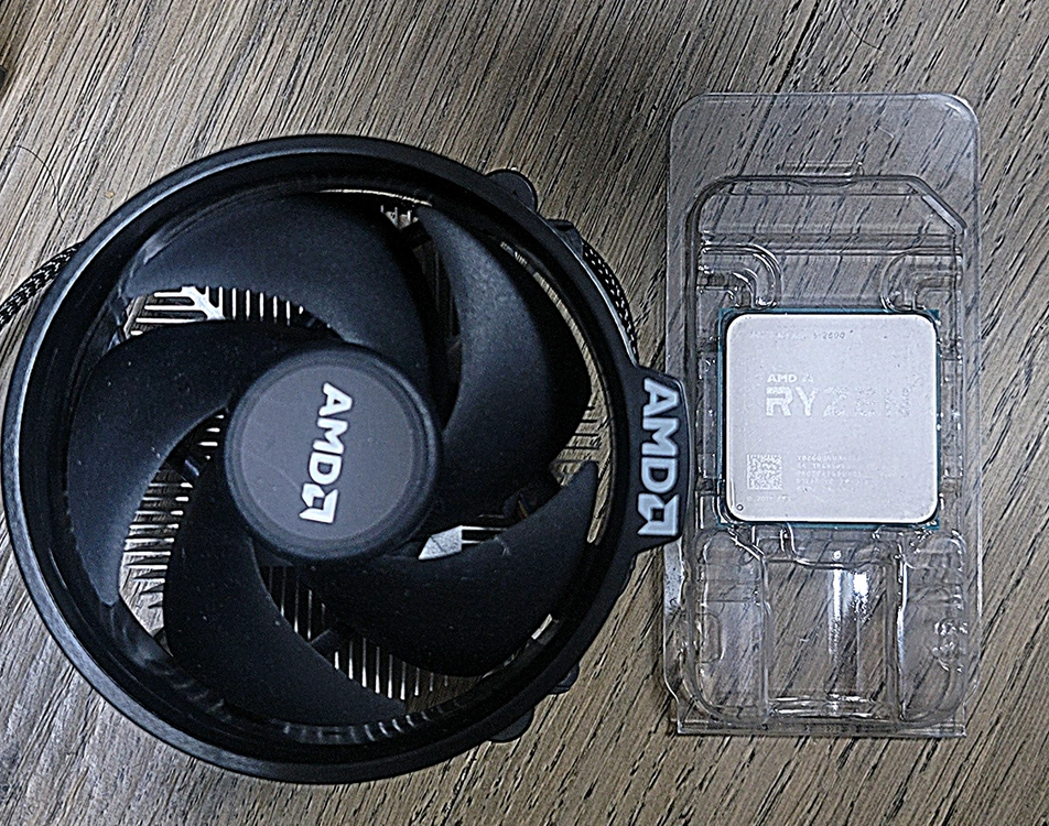 [택포] AMD AM4, 라이젠 5 2600 CPU & 기쿨 세트(구리스 서비스) 이미지