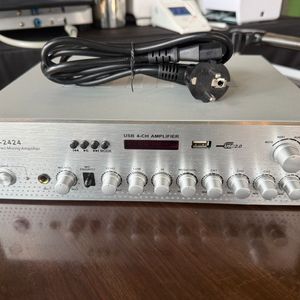 E3 HI-2424 4채널 스테레오 믹싱 앰프 포터블 앰프 이미지