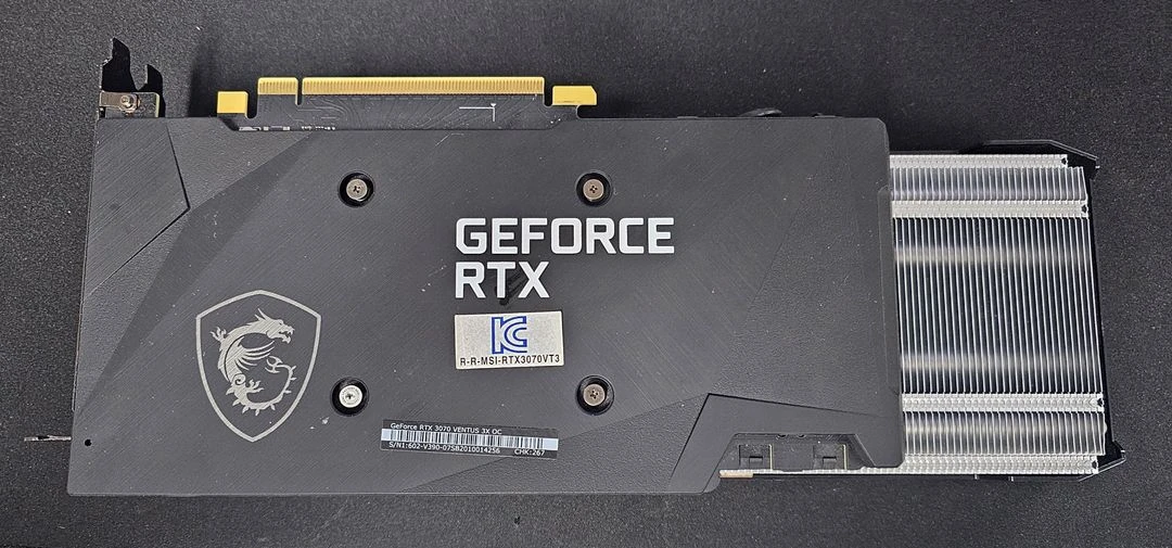 5060급 MSI RTX 3070 벤투스 3X OC 판매 합니다. 이미지
