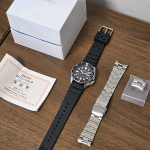 세이코 skx007 러버+브레이슬릿 이미지