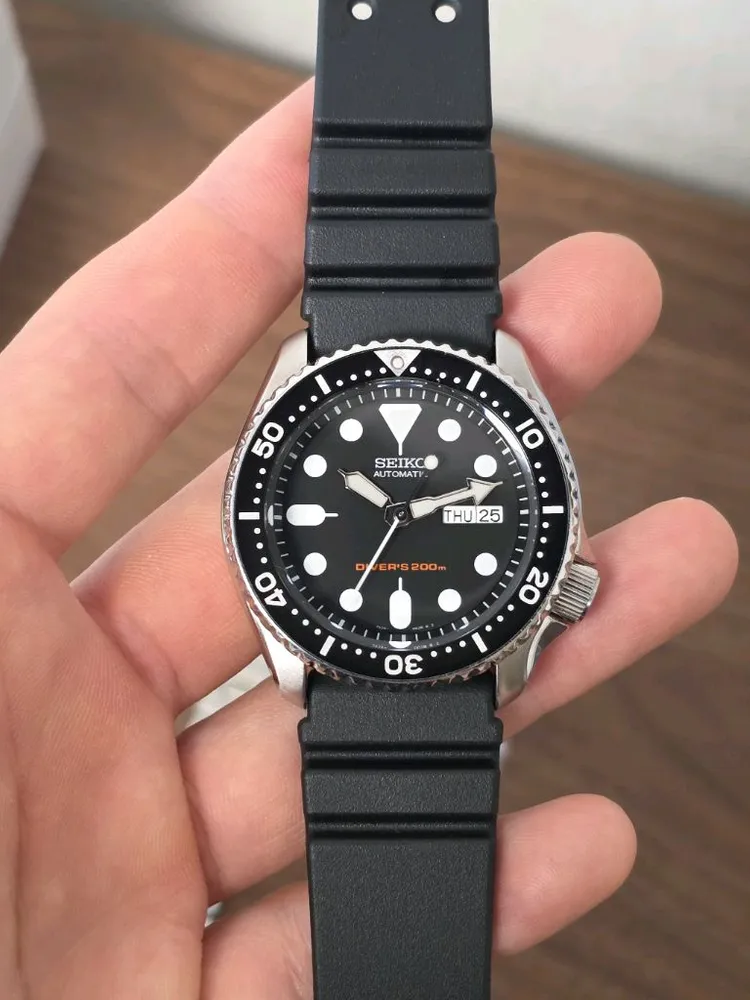 세이코 skx007 러버+브레이슬릿 이미지