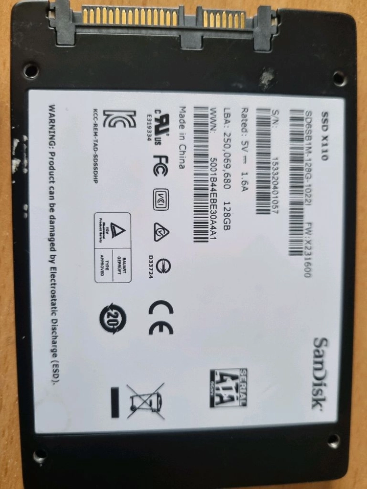 샌디스크 SSD X110 128GB, 삼성 SSD 830 시리즈 이미지