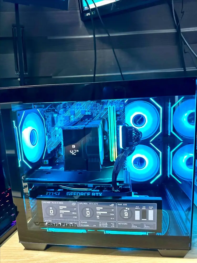 RTX 5060 [미사용 새컴퓨터] 게이밍 데스크탑 PC (부품박스) 이미지