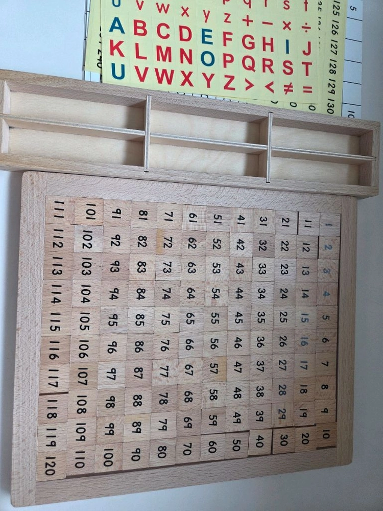 다원몬테소리 원목 120판/지오보드 구성다있음 이미지