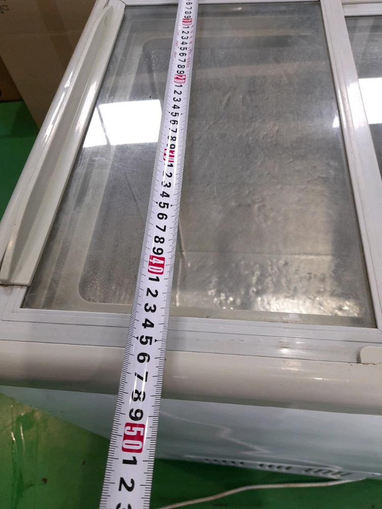 케이쓰리 냉동고 유리도어 SYBD-100 72L 아이스크림 얼음컵 냉동고 바퀴있음 경기광주 택배가능 이미지